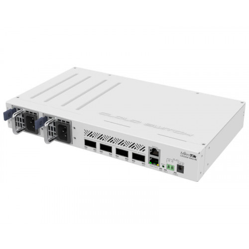 Cloud ruter switch MIKROTIK CRS504, RouterOS L5 - Ethernet svičevi