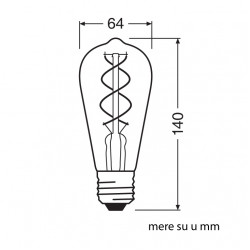 Filament LED sijalica toplo bela 4W OSRAM E27