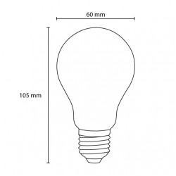 LED filament sijalica klasik toplo bela 7W OSRAM