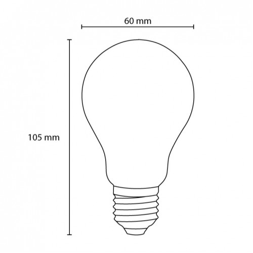 LED filament sijalica klasik toplo bela 7W OSRAM - Led sijalice