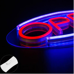 LED neon natpis "Open"