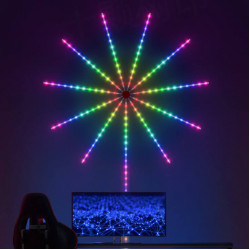 RGB LED vatromet sa daljinskim u BT 10x0.3 m 