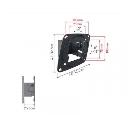 TV zidni nosač BARKAN E110.B LCD 13-29 inča - TV nosači