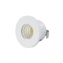 Ugradna LED lampa 3W toplo bela beli