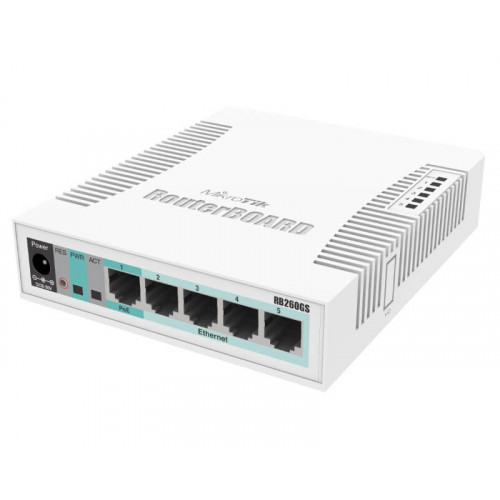 Upravljivi switch MIKROTIK RB260GS, SwOS - Ethernet svičevi