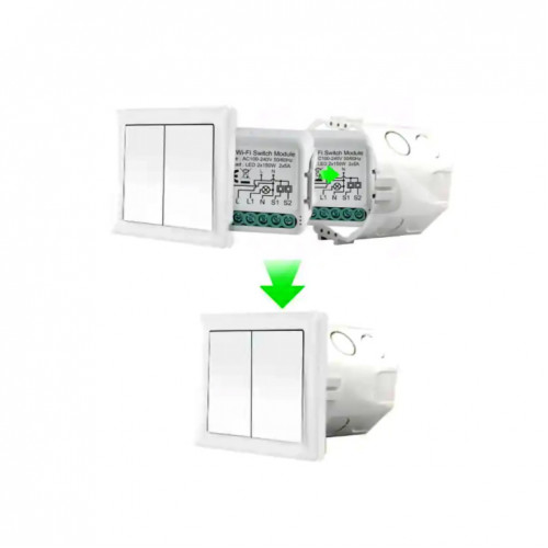 Wi-Fi smart prekidač-modul, 1x10A - Ostala oprema