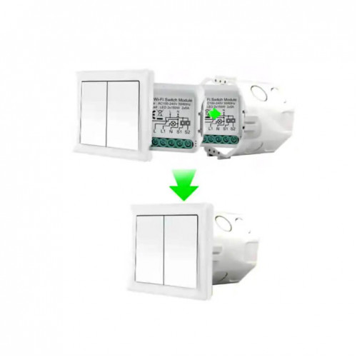 Wi-Fi smart prekidač-modul, 2x10A - Ostala oprema