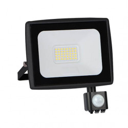 LED reflektor sa senzorom 6500K SMD ECO crni 30W