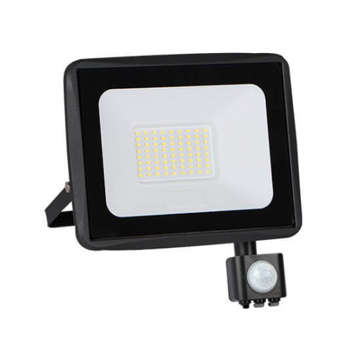 LED reflektor sa senzorom crni 50W 6500K SMD ECO - Led reflektori