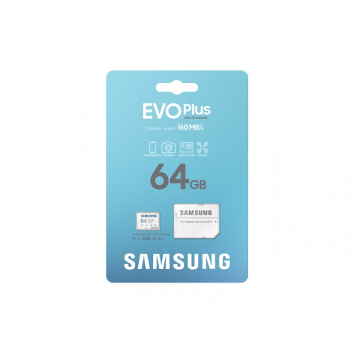 SAMSUNG Memorijska kartica EVO PLUS MicroSD Card 64GB - Hard disk za video nadzor