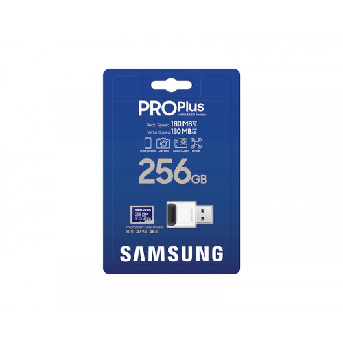 SAMSUNG Memorijska kartica PRO PLUS MicroSDXC 256GB - Hard disk za video nadzor