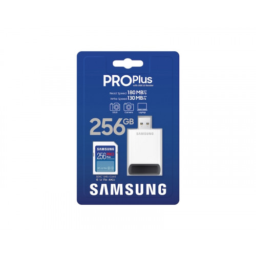 SAMSUNG Memorijska kartica PRO PLUS SDXC 256GB - Hard disk za video nadzor