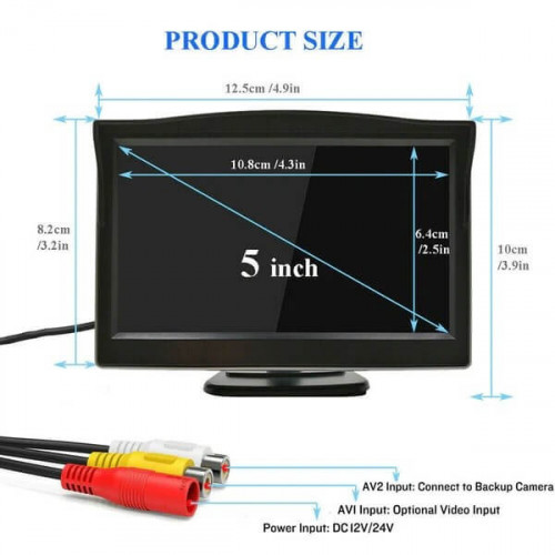 Auto monitor 5" LCD LCD-528 - Ostala oprema