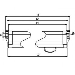 Platno za projektor VEGA WS W 150