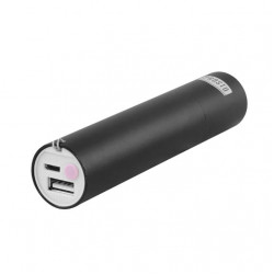 Prosto LED baterijska lampa i power bank crna