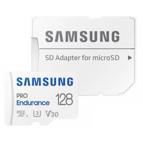 SAMSUNG PRO Endurance MicroSDXC 128GB U3 + SD Adapter MB-MJ128KAHard disk za video nadzor