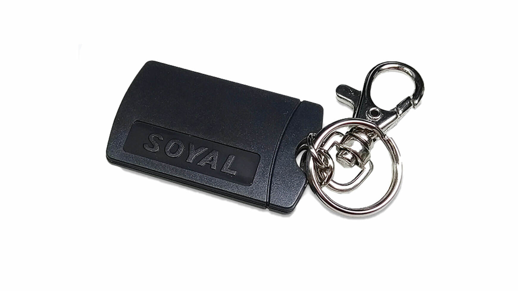 125 KHz Black Square Keychain AR-TAG RW