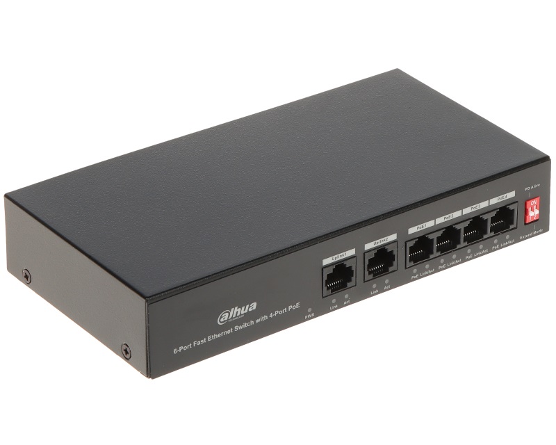 DAHUA PFS3006-4ET-36 6-Port Ethernet Switch With