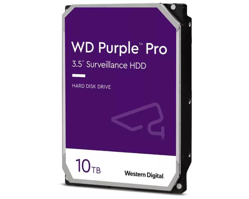 Hard Disk WD 10TB WD101PURP Purple Pro