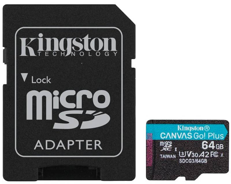 Memorijska Kartica U3 V30 MicroSDXC 64GB