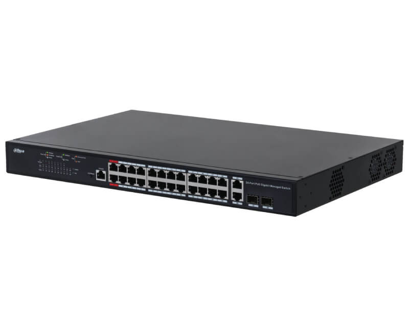 Switch 26-Port Managed Gigabit With 24-Port