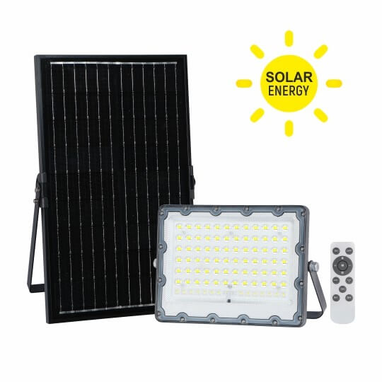 Solarni LED Reflektor 100W 6500K Sa