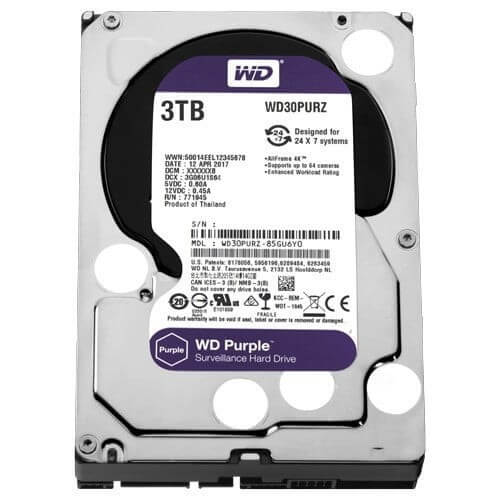 Hdd 3Tb Western Digital Purple